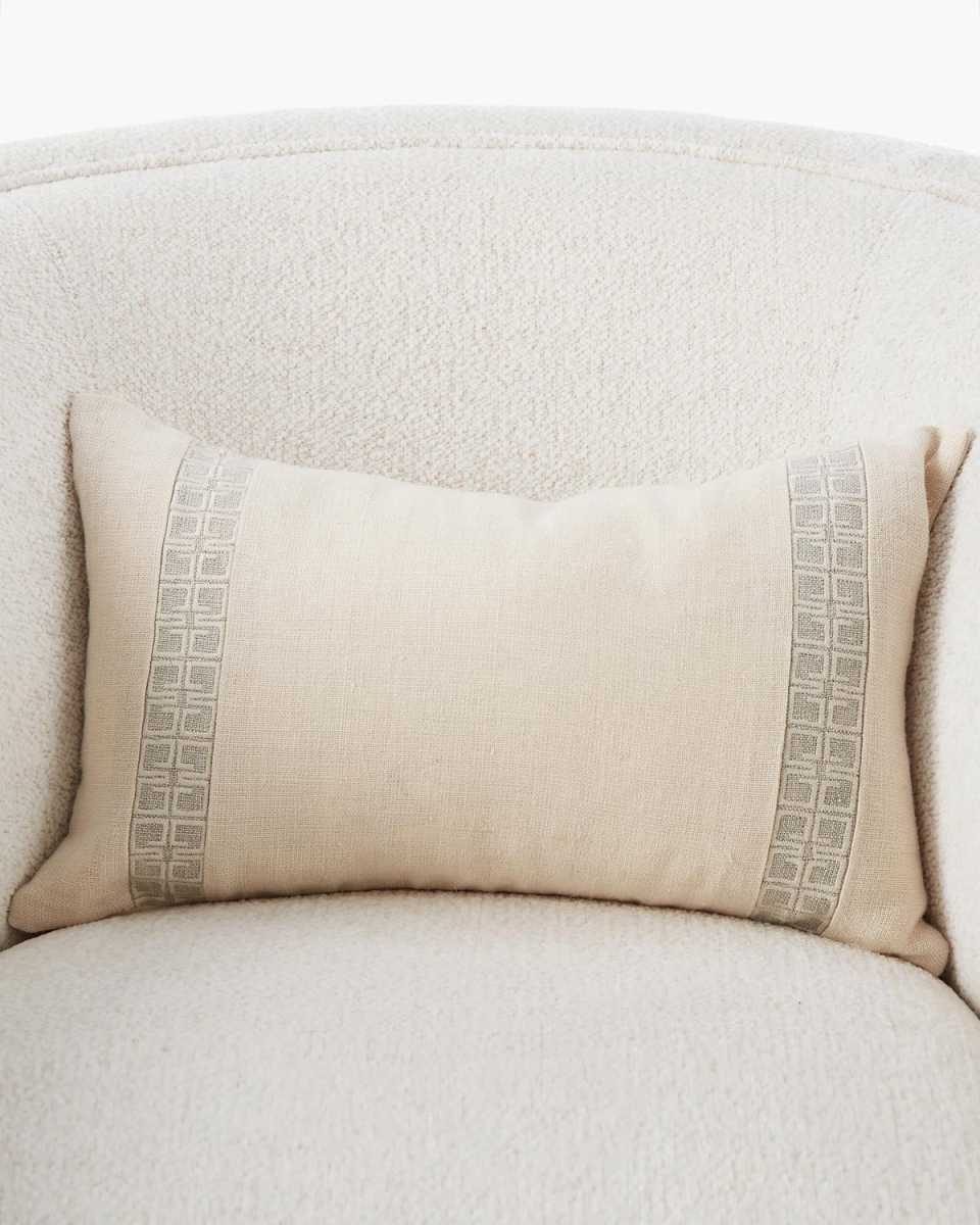 Icon Lumbar Pillow, 19" x 12"